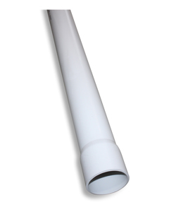 Conveying pipe 90x4.3 - 3000mm PVC